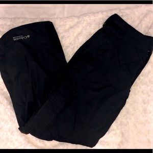 Men’s Black Columbia Ski Pants